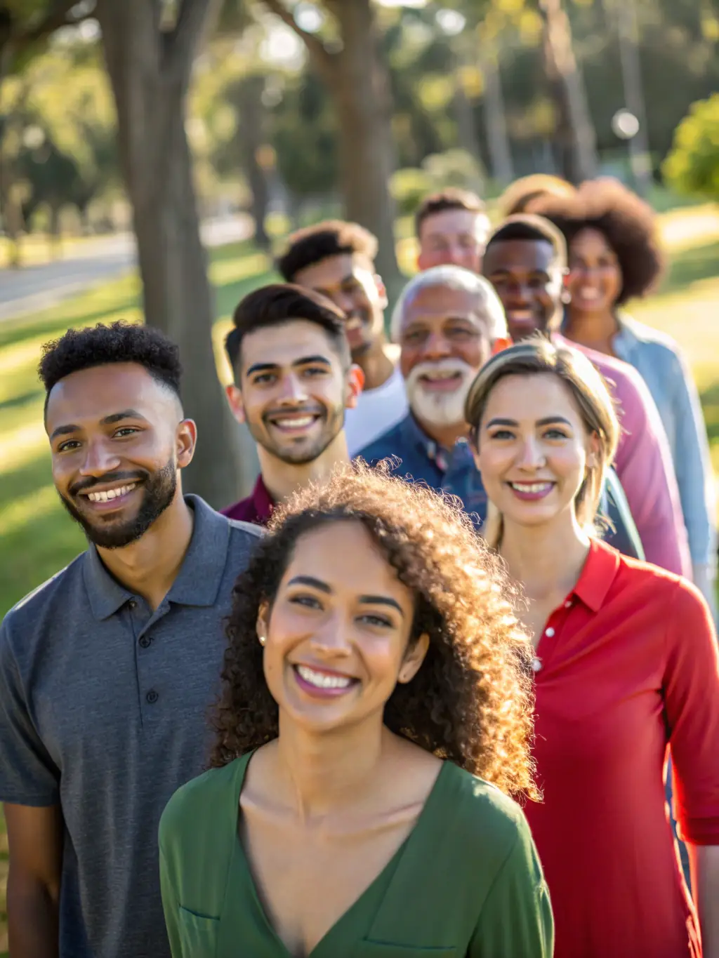 An image of a diverse group of people, representing the inclusivity of universal life insurance policies.
